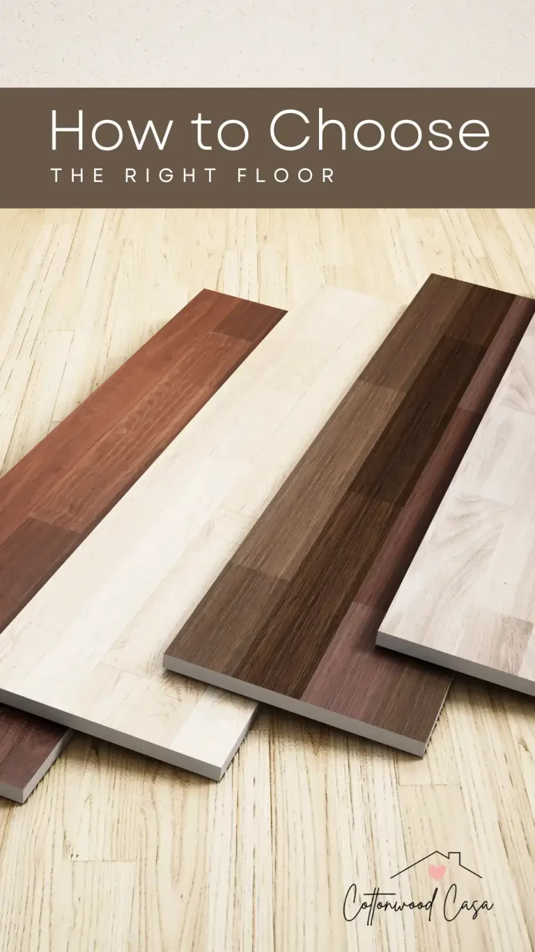 how to choose the right flooring